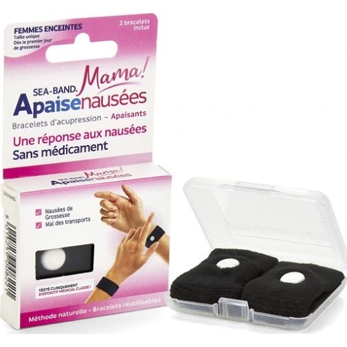 Sea-Band Bracel Mama Noir Grosse 2