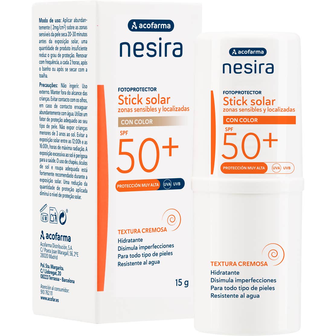 Acofarderm Stick Solaire SPF50 15 g