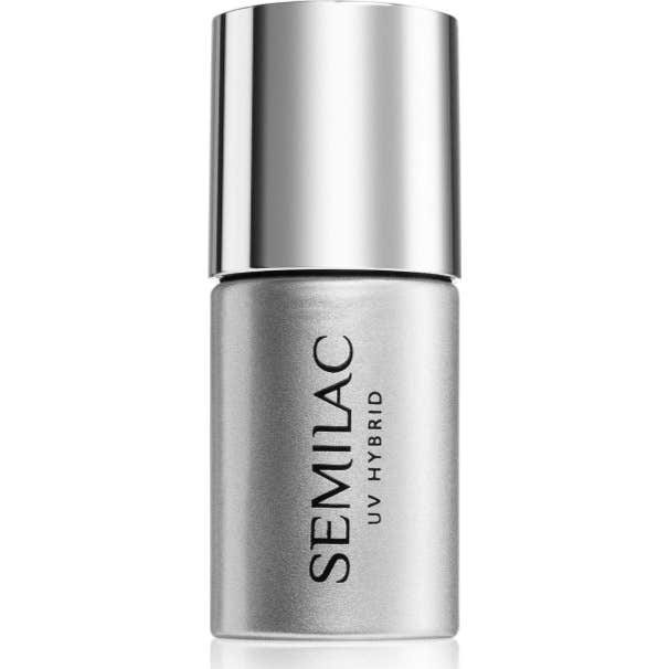 Semilac T15 Top No Wipe Blinking Blue & Violet Flakes 7ml