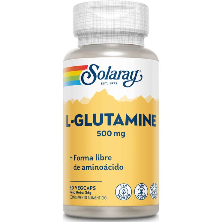 Solaray L-Glutamine 500mg 50caps