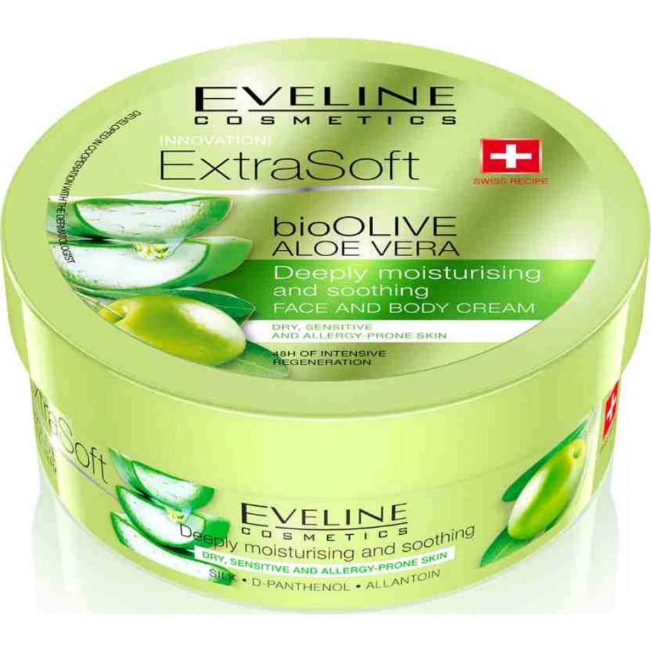 Eveline Cosmetics ExtraSoft Bio Olive Aloe Vera Cream 175ml