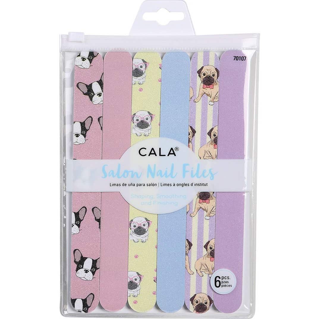 Cala Salón Nail Files Dog Lover Lima Uñas 6uds