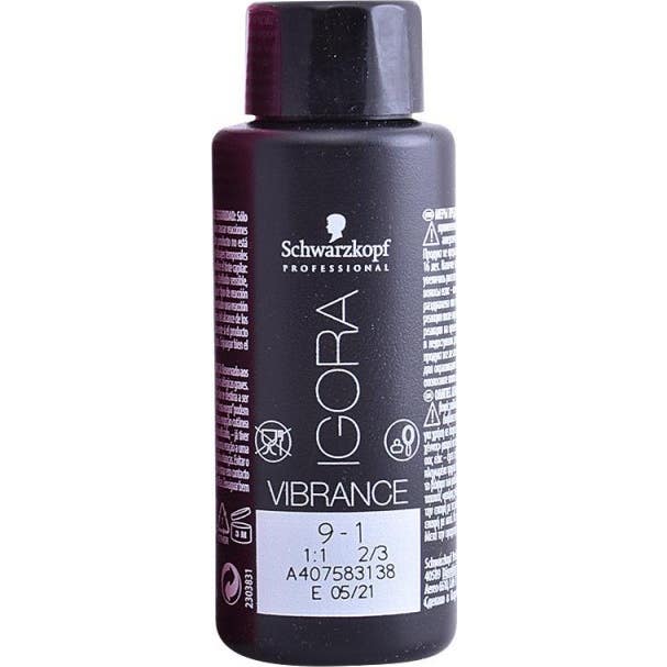 Igora Vibrance Teinture Cheveux Nro 9-1 60ml