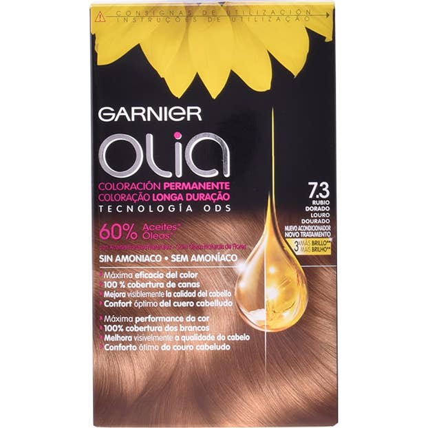 Garnier Olia Kit de coloration permanente N°73 Golden Dark Blonde