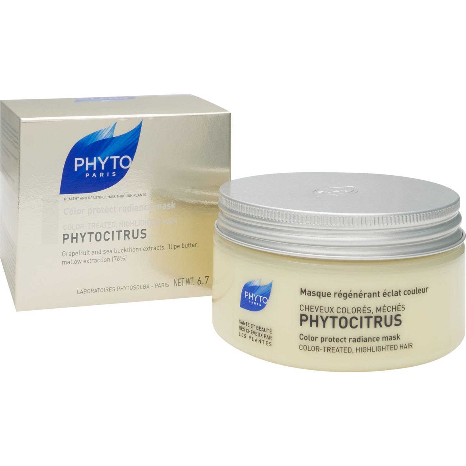 Phyto Phytocitrus Masque Régénérant Éclat Couleur 200ml