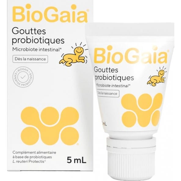 Biogaia Lactobacillus Reuteri Protectis Gouttes Probiotiques 5 ml