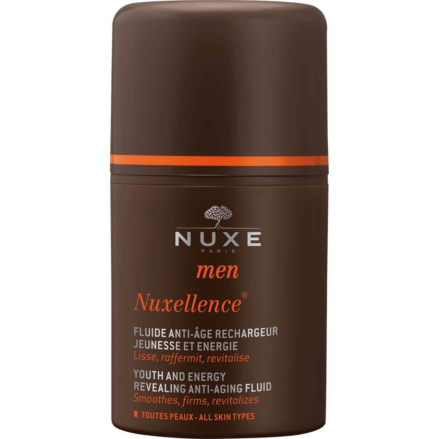 Nuxe Men Nuxellence Fluide Anti-Âge Rechargeur Jeunesse et Energie 50ml