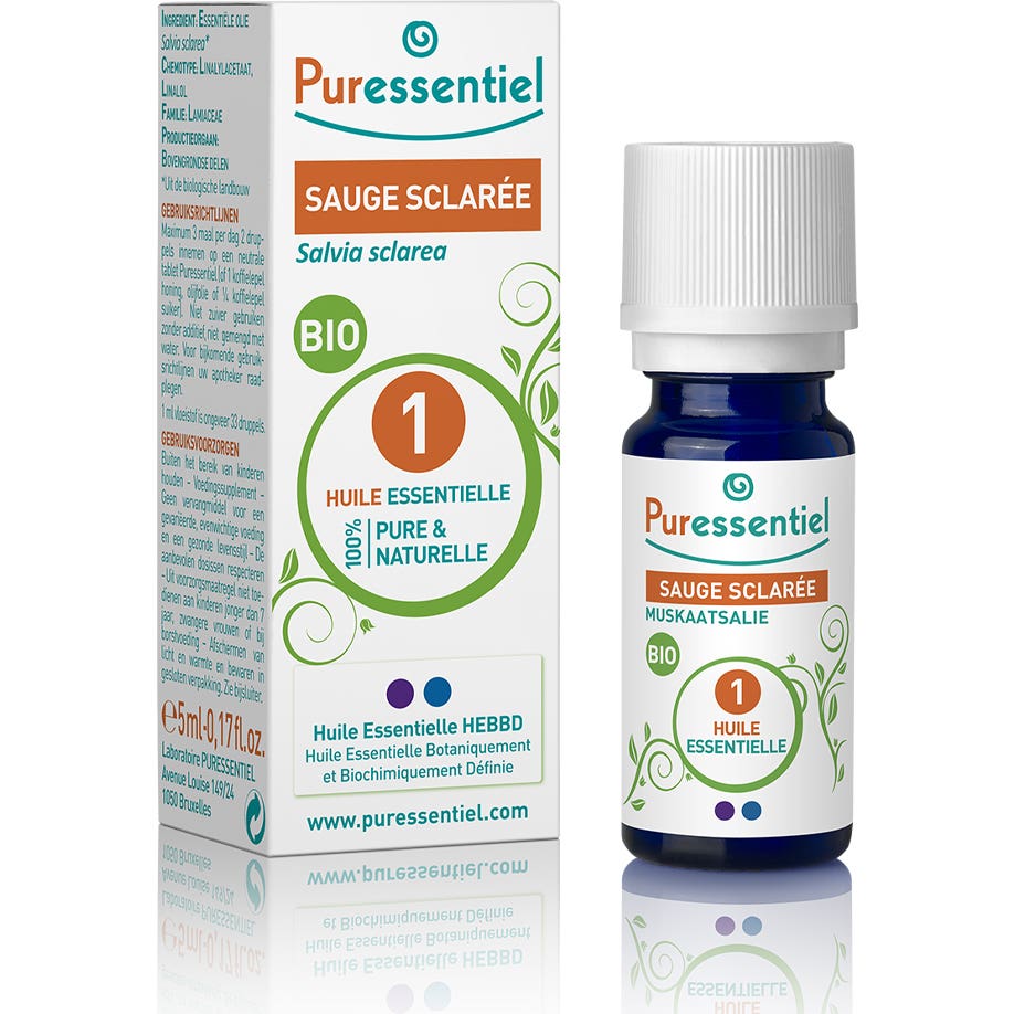 Puressentiel Huile Essentielle Sauge Sclarée Bio 5 ml