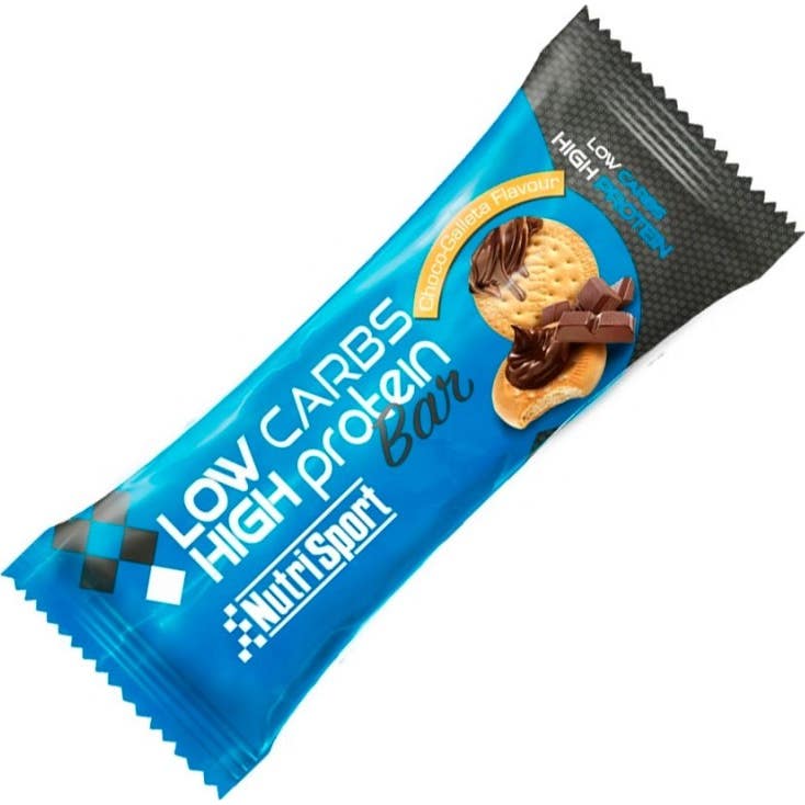 Nutrisport Barre Low Carbs Choco-Biscuits 60g