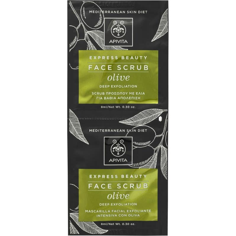 Masque Exfoliant Express à l'Olive Apivita