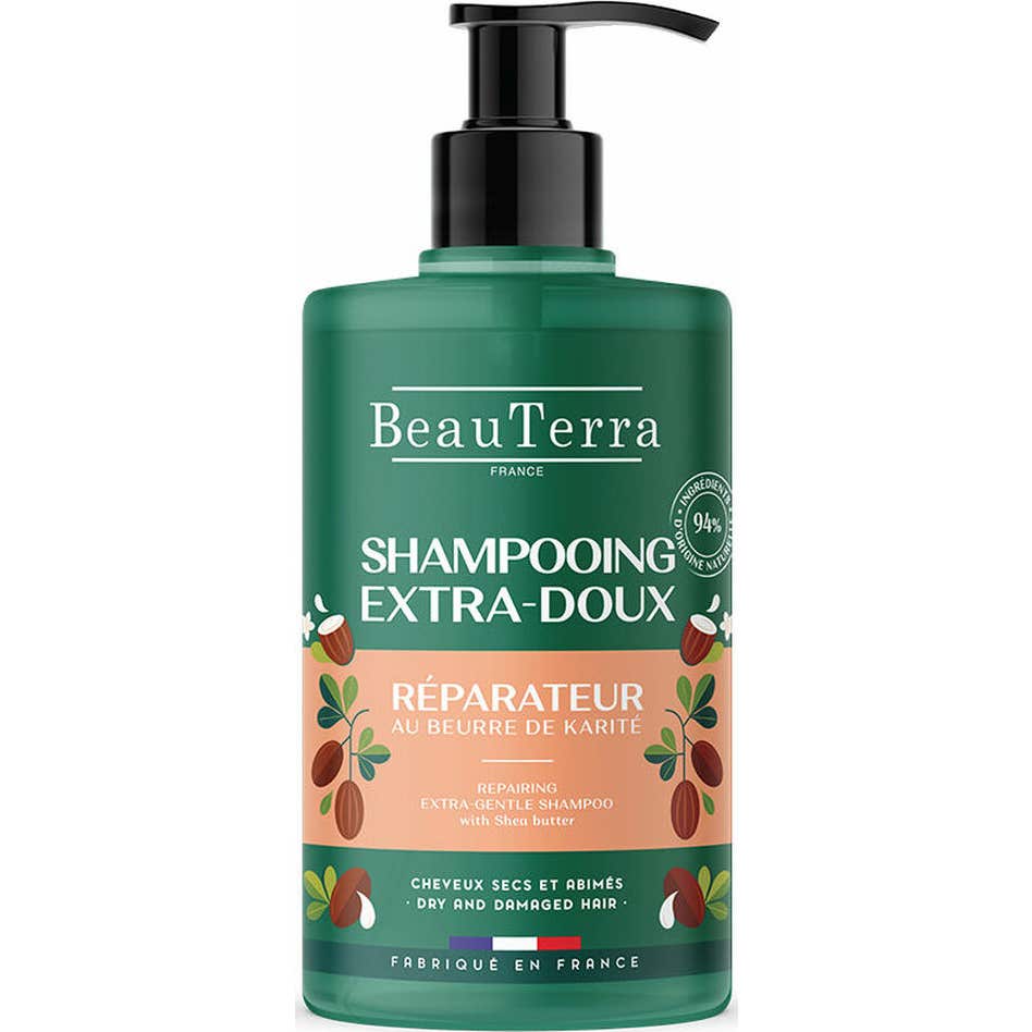 BEAUTERRA  Capillaire Shampooing Extra Doux R&eacute;parateur 750ml