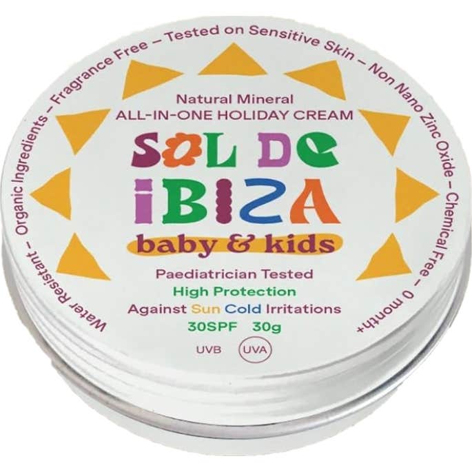 Sol de Ibiza Canette Crème Solaire Bébé 0 Mois Spf30 30g