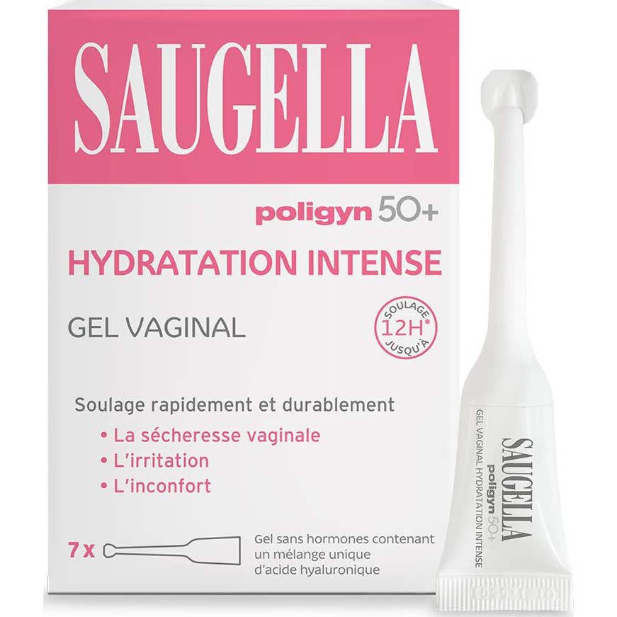 Saugella Poligyn 50+ Gel Vaginal Hydratation Intense 7x4 ml