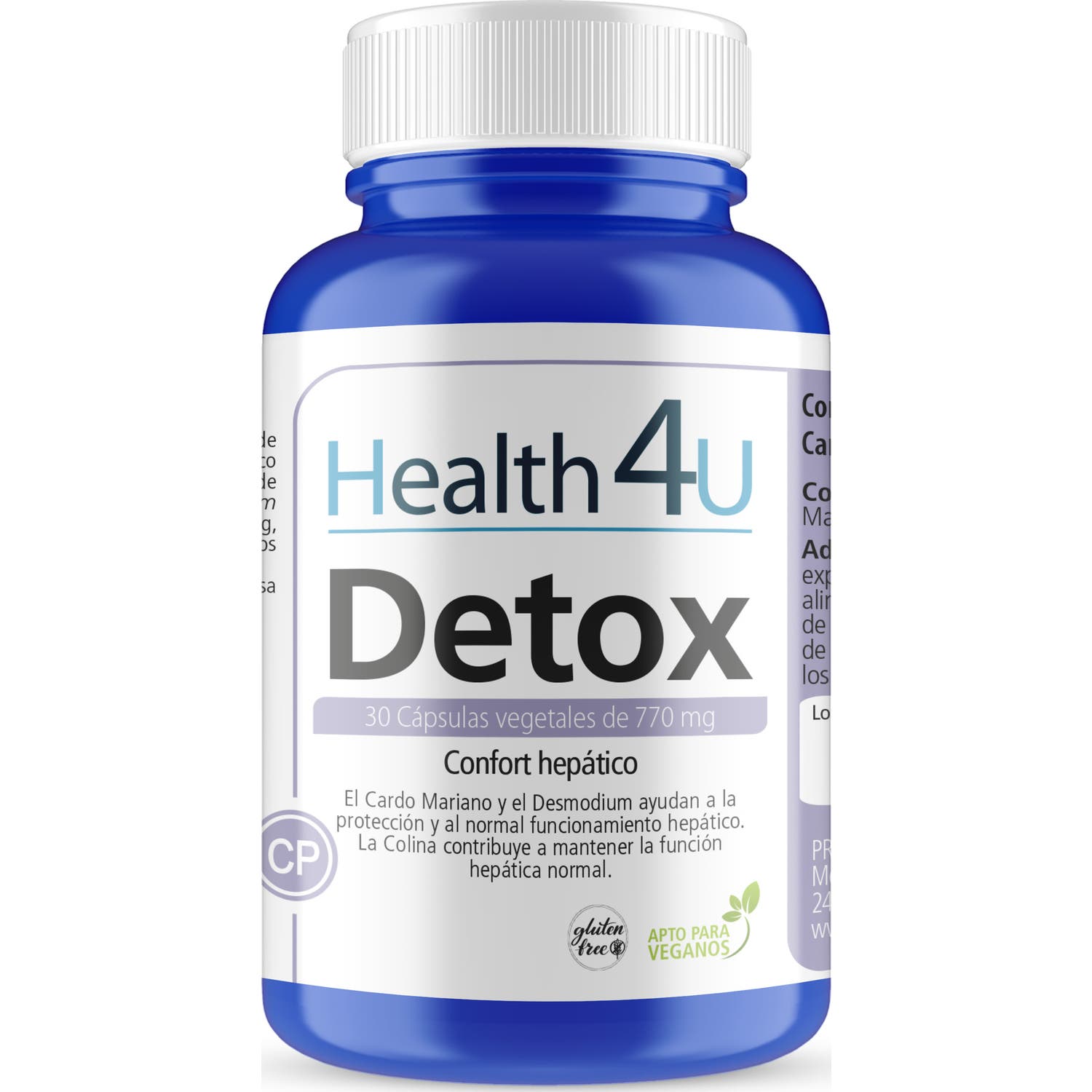 H4U Detox Vegetables 770mg 30caps
