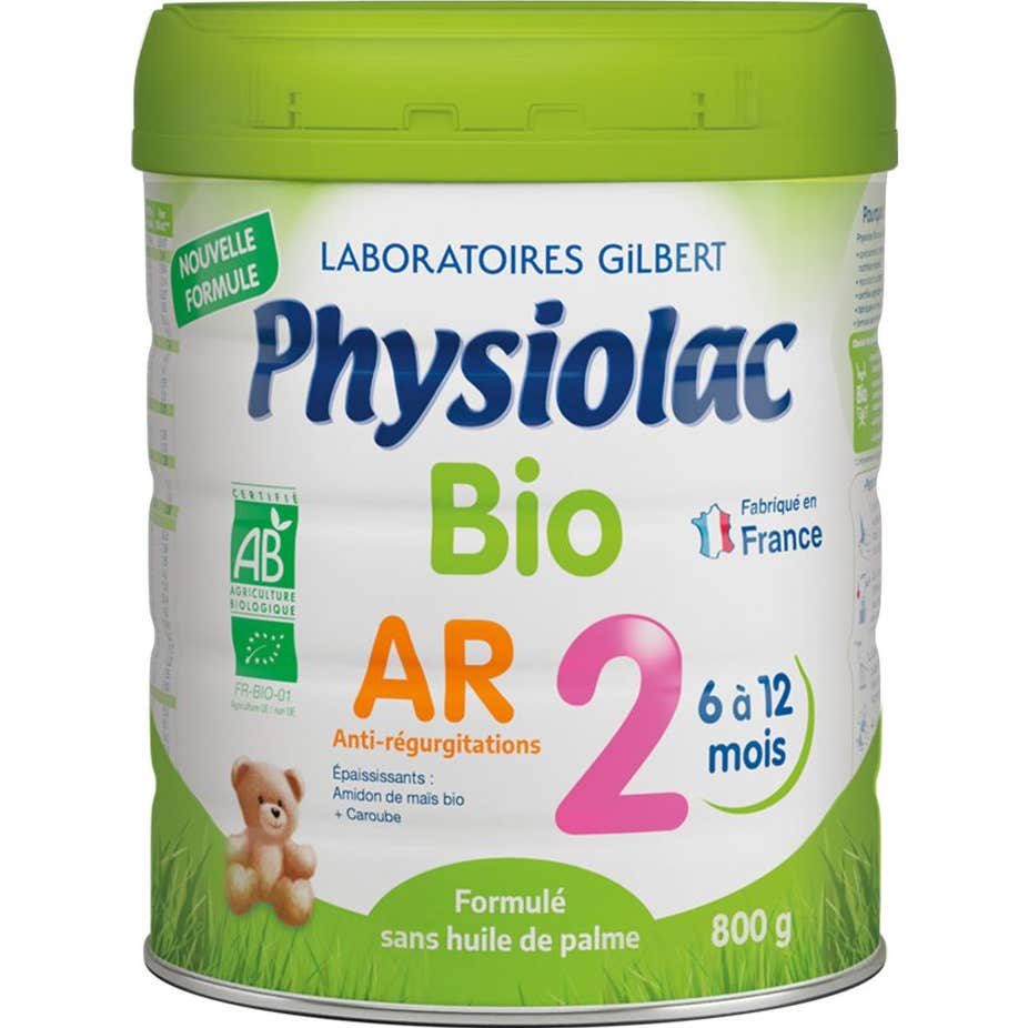 Physiolac Bio AR Anti-Régurgitations 2ème Âge 800g