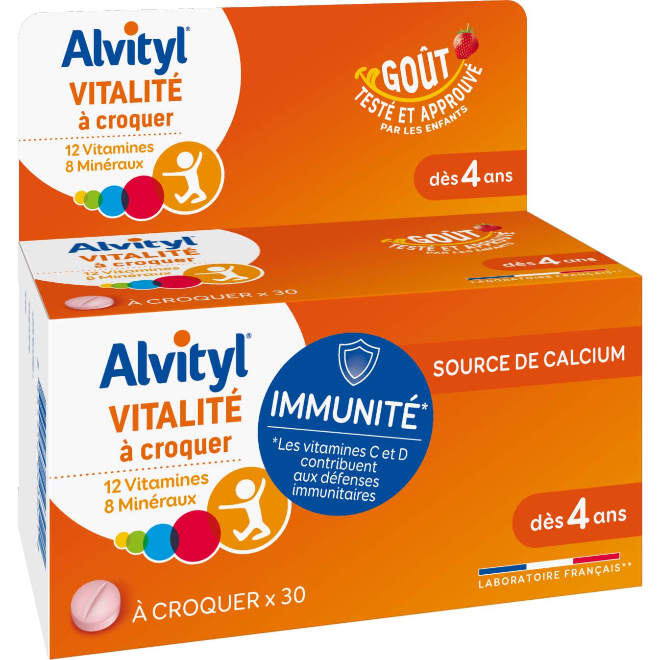 Alvityl Vitalité 30 Comprimés À Croquer