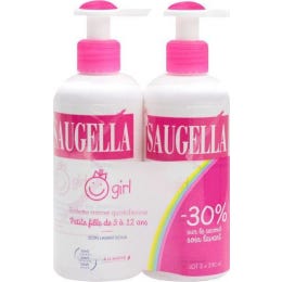 Saugella Offre duo girl emulsion lavante douce lot de 2 x 200 mL30% sur le second flacon