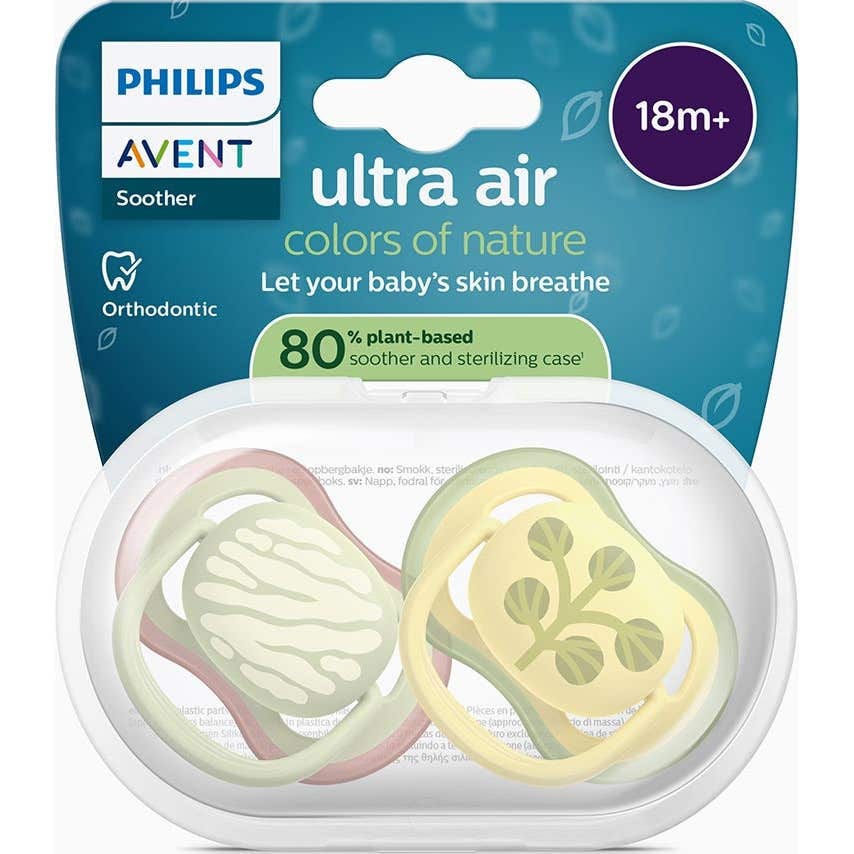 Philips Avent Ultra Air Deco 18M+ Mint/Ivory 2uts
