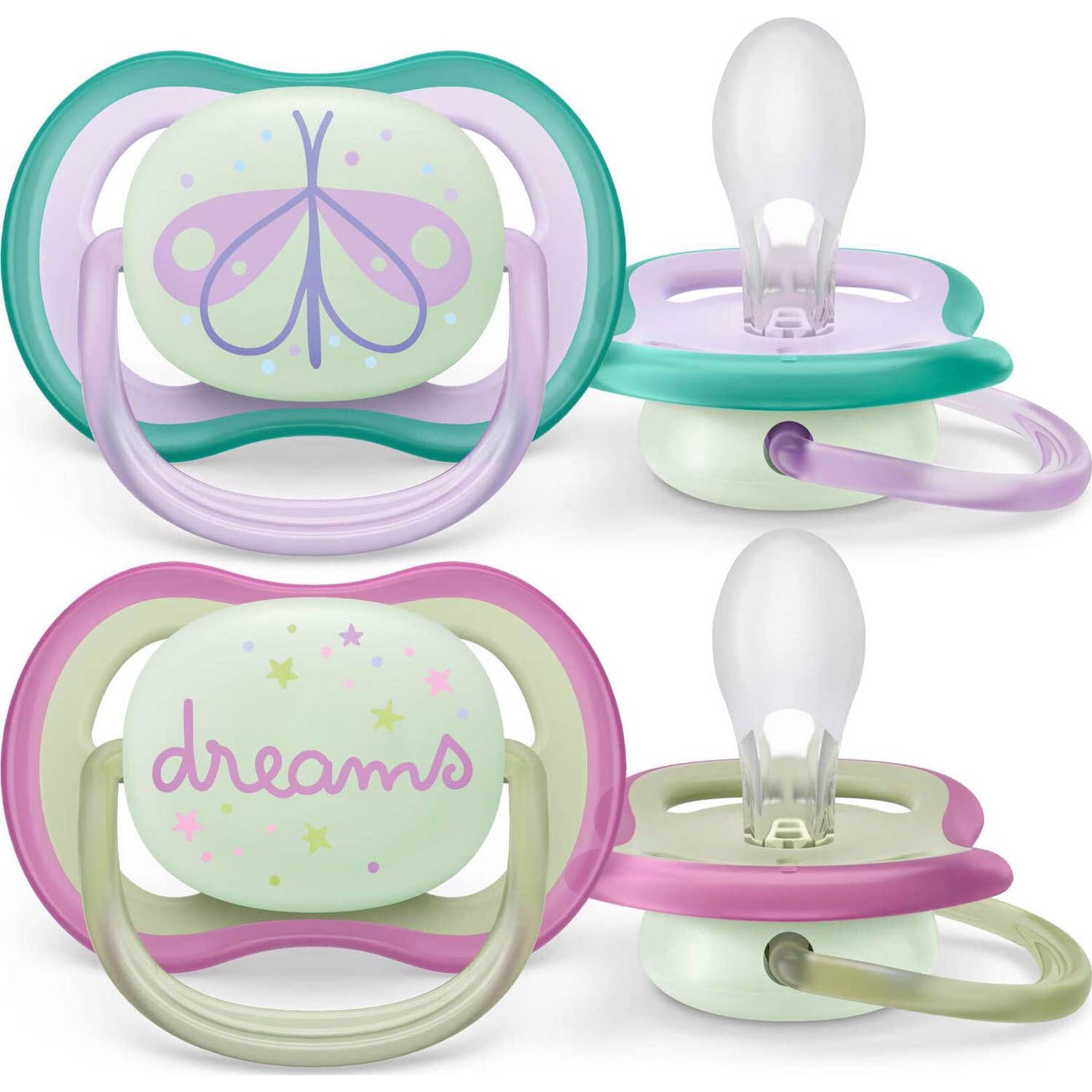 Philips Avent Ultra Air Night Time 0-6M 2uds