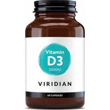 Viridian Vitamin D3 2000 Iu Capsule(S) 60 Pc(S) Enfants - Image 2