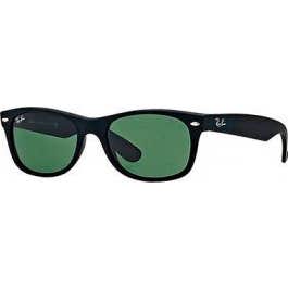 Ray-Ban New Wayfarer Matte Classic Green G-15 Objectif 55mm 55mm