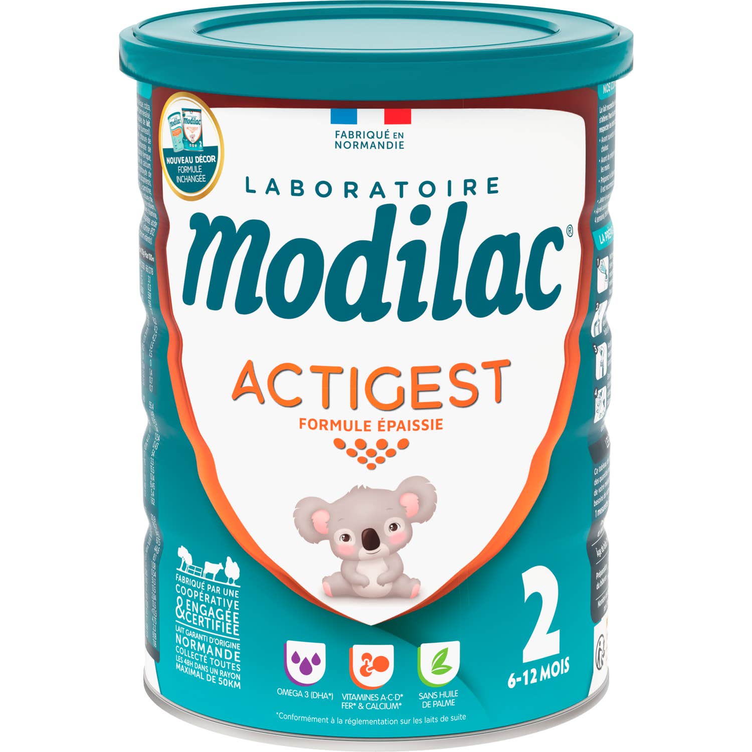 Modilac Activest Formule Épaissie 2ème Âge 800g