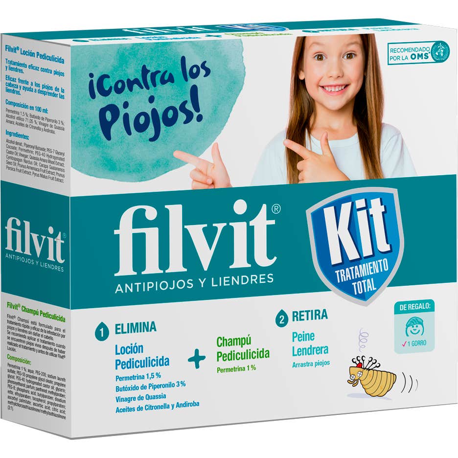 Kit de traitement anti-poux Filvit