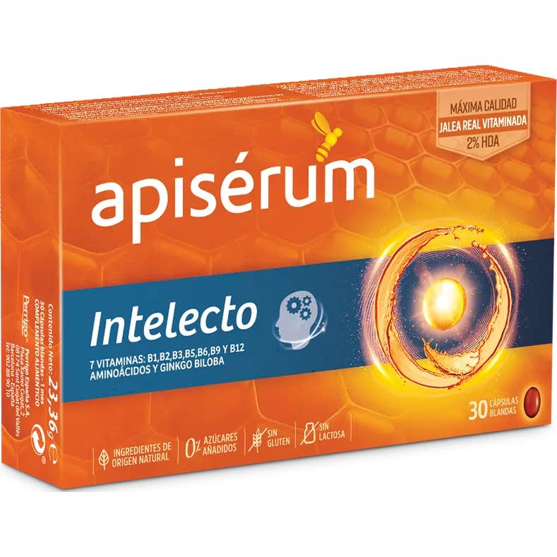 Apisérum Intelecto 30 Capsules