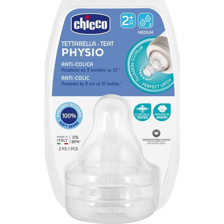 Chicco 00020323000000 tétine de biberon Silicone Orthodontique