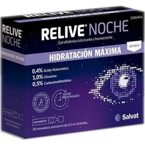Relive Nuit Unidoses 20x0,5ml