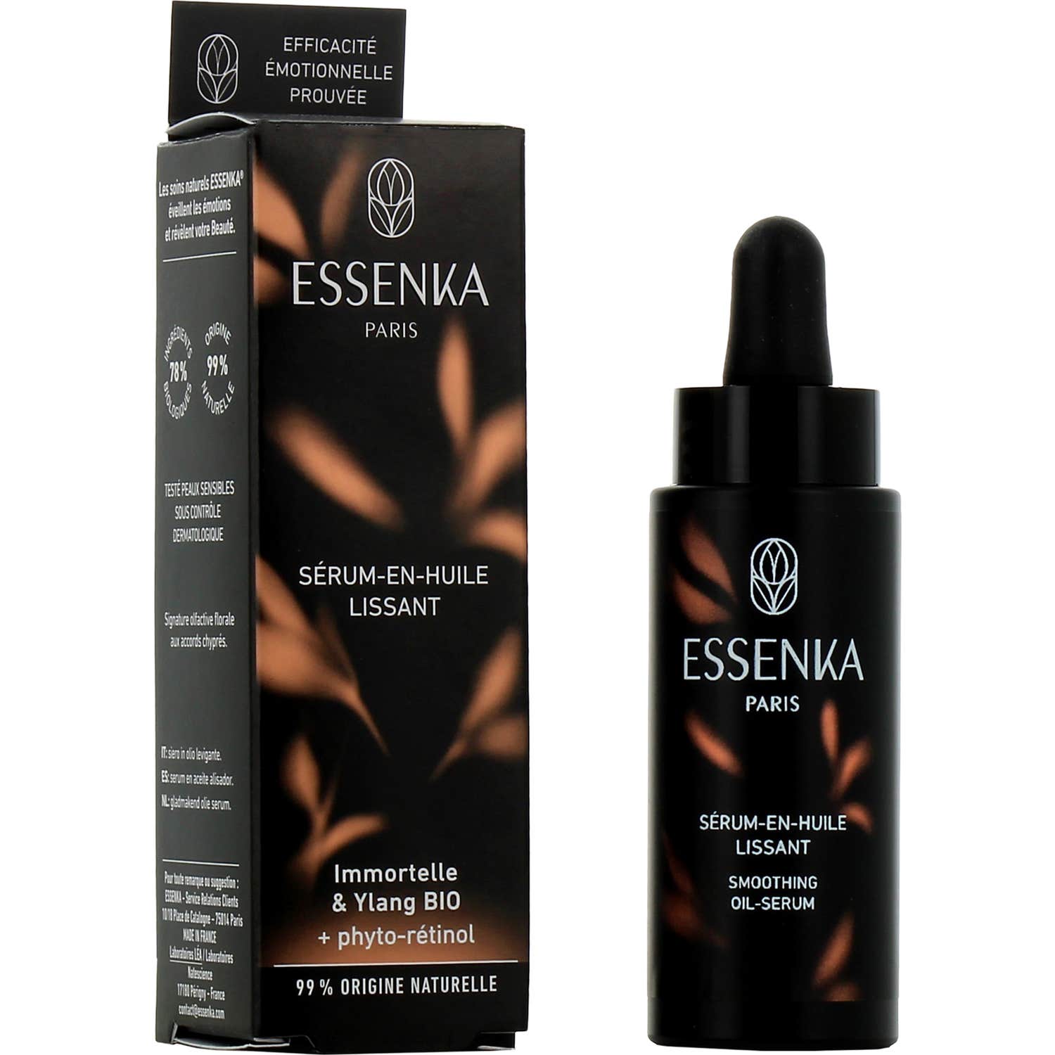 Essenka Sérum En Huile Lissant 30ml