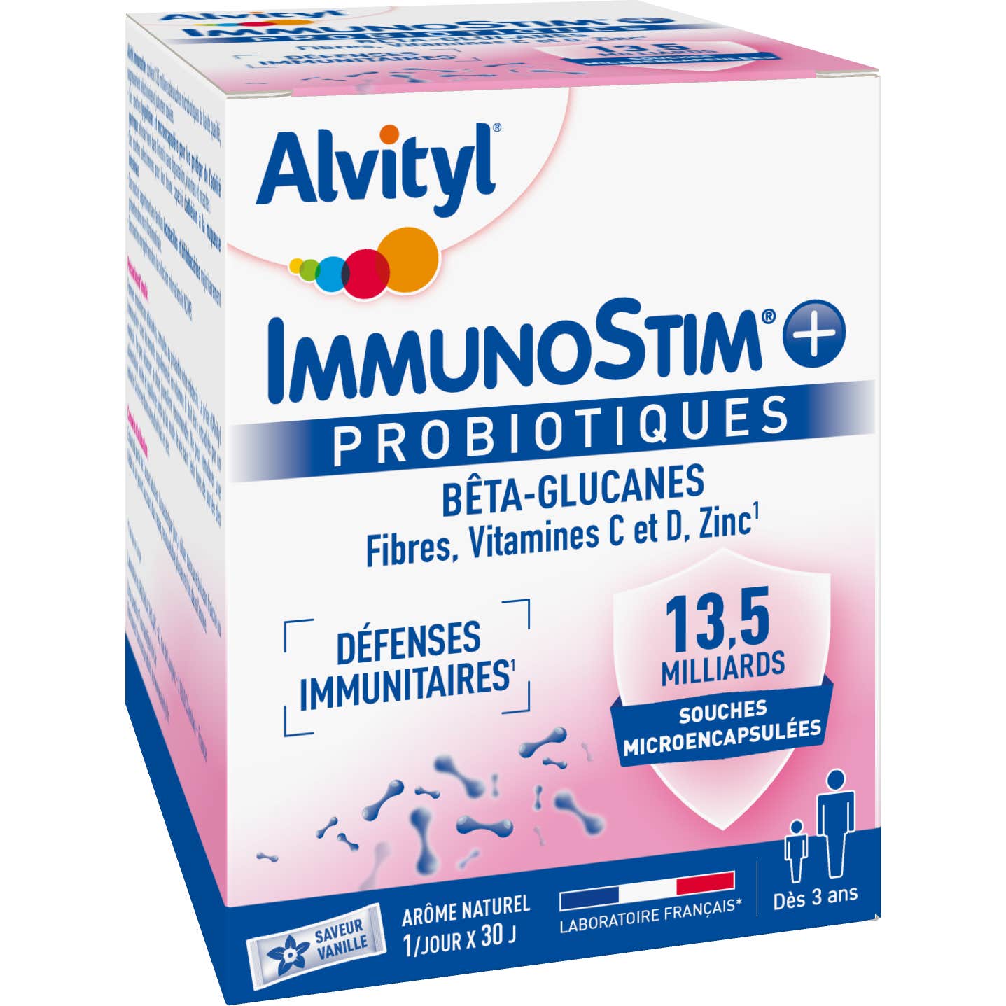 Alvityl ImmunoStim+ Probiotiques 30 Sticks