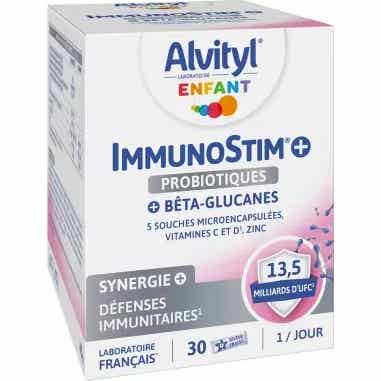 Alvityl ImmunoStim+ Probiotiques 30 Sticks
