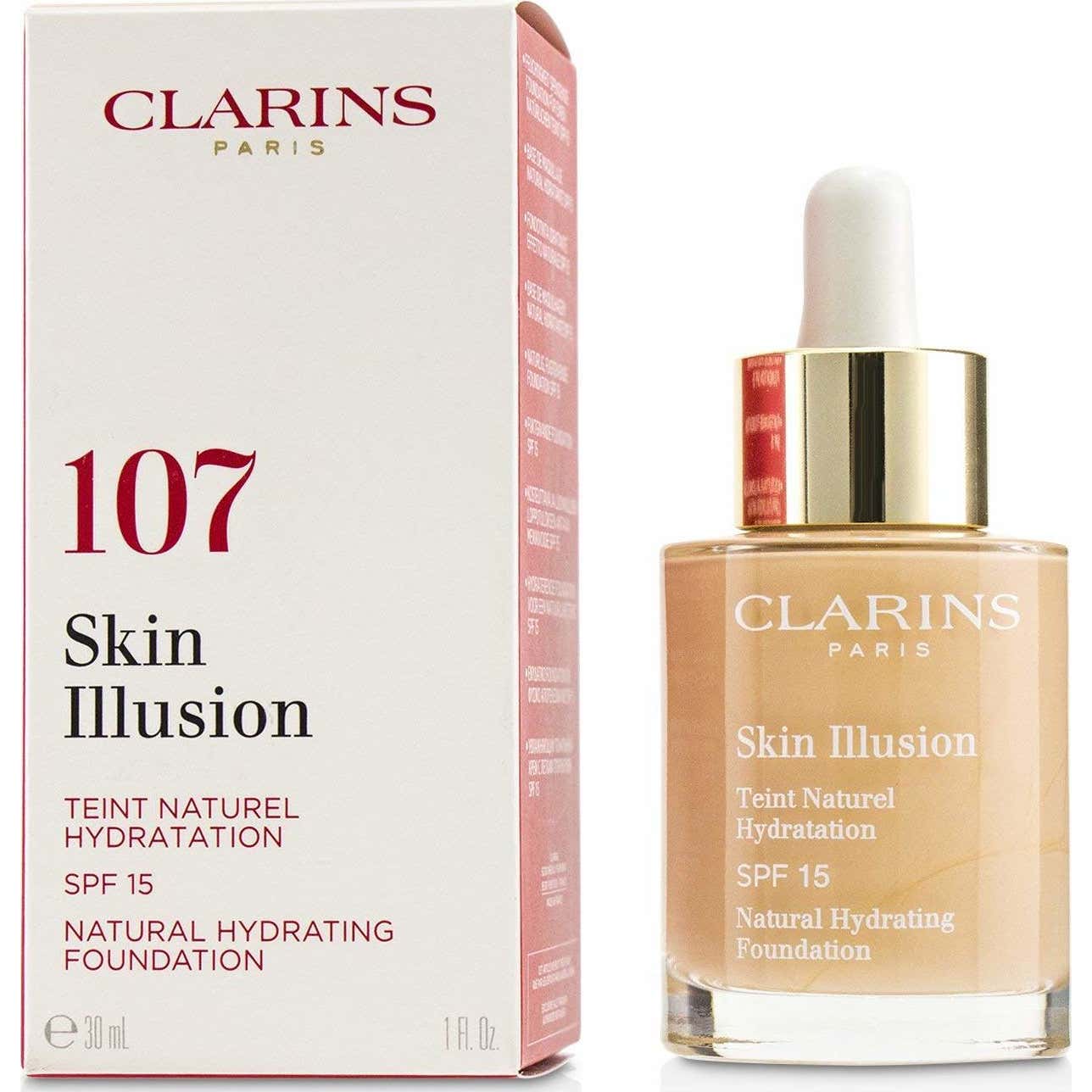Clarins Base Illusion Peau Spf15 107 Beige 30ml