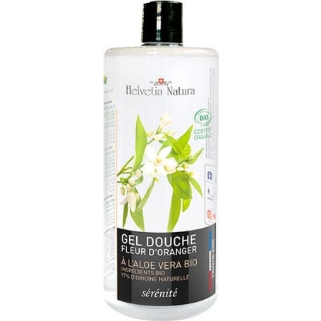 Helvetia Natura Gel Douche Aloe Orange 1000ml