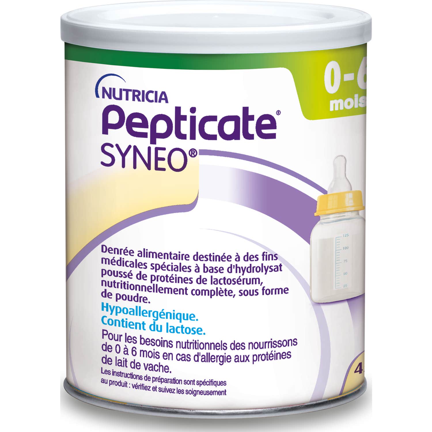 Pepticate Syneo 0-6M Lait Pdr 450G