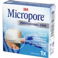 Micropore Sparadrap Microporeux 1,25cmx5m
