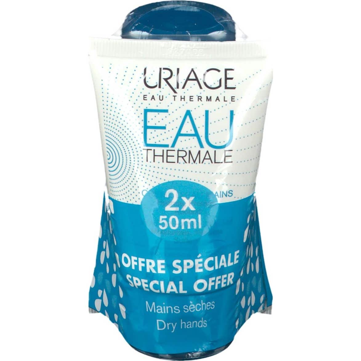 Uriage Crème d'Eau Mains 2x50ml