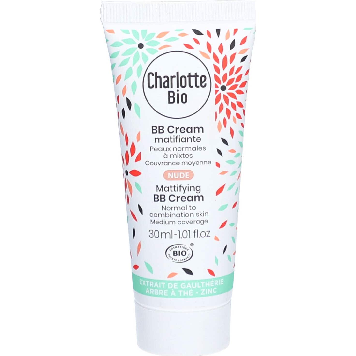 Charlotte Bio BB Cream Matifiante Nude 30ml
