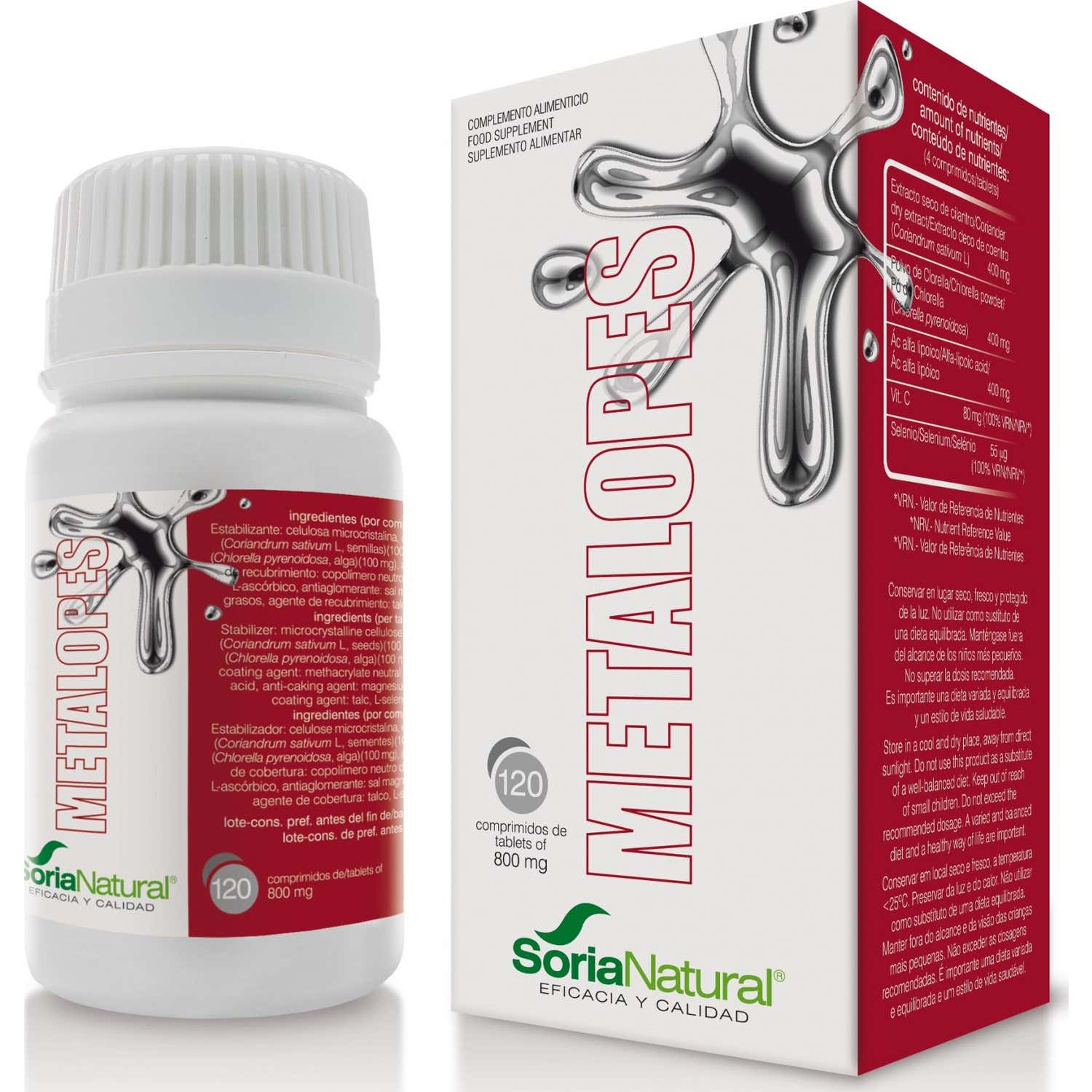 Metalopes 120 Comp Soria Natural *