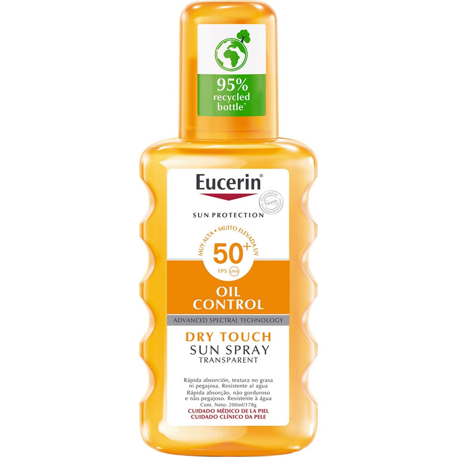 Eucerin Sun Spray Transparent Spf50 200ml