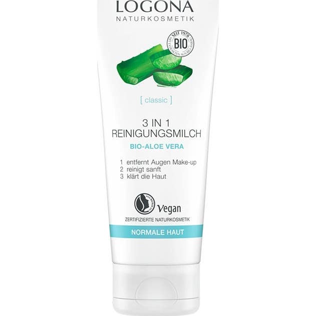Logona Leche Limpiadora 3 En 1 Aloe Vera 100ml