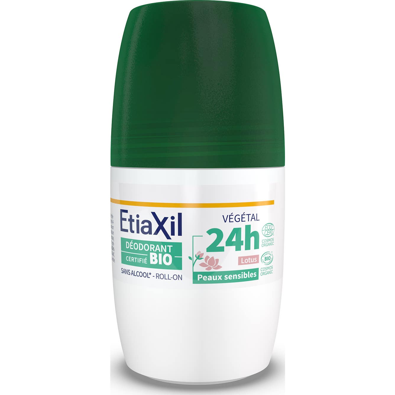 Etiaxil Déodorant 24H Bio Végétal Lotus Roll-On 50ml