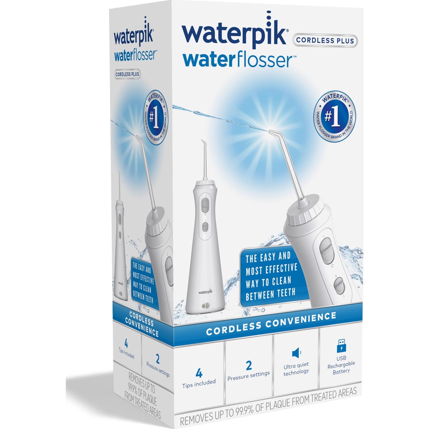 Waterpik Plus Sans Fil Hydropulseur WP 490