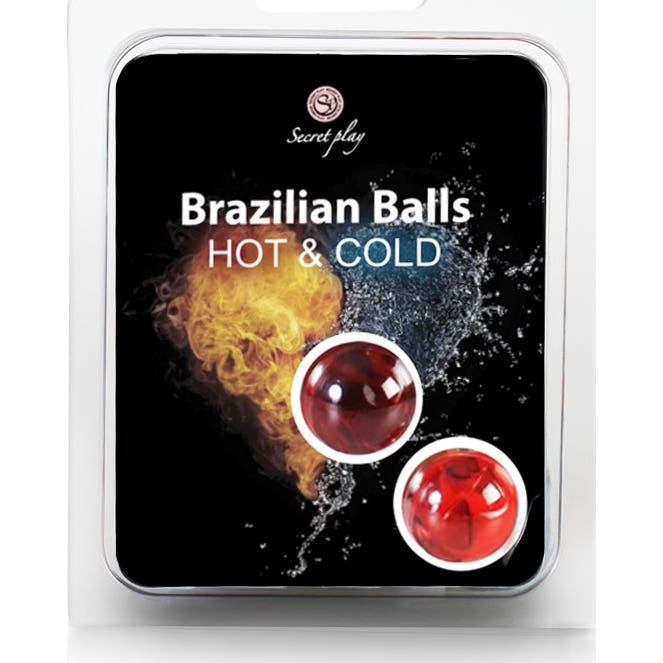 Jeu secret 2 balles brésiliennes effet chaud et froid 8gr