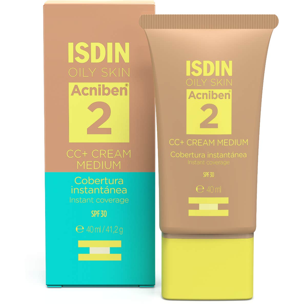 ISDIN Acniben CC Cream Medium SPF30 40 ml