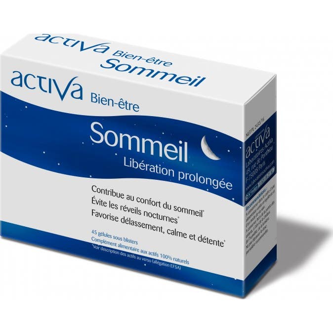 Activa Bien-être Sommeil Libération Prolongée 45 Gélules