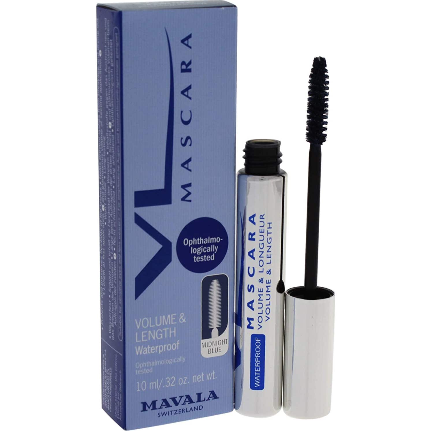 Mavala Mascara Volume & Longueur Bleu Minuit 10ml