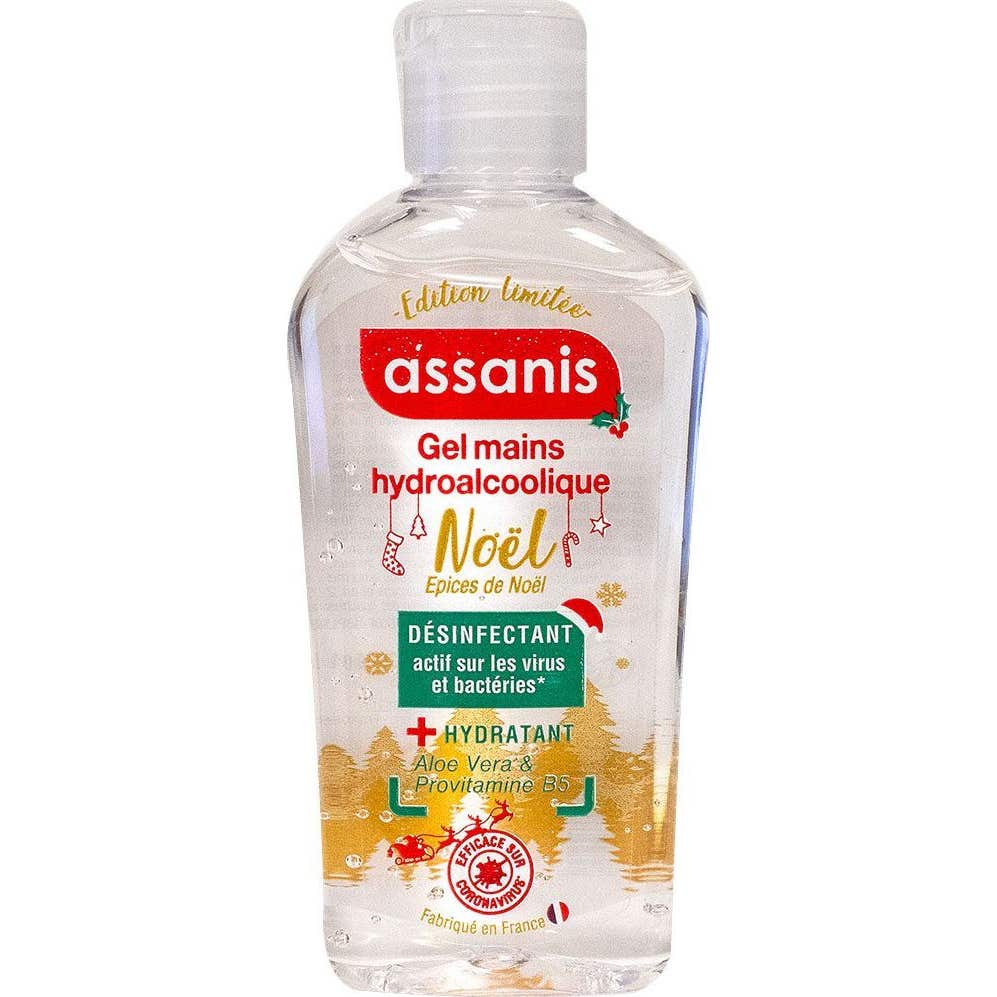Assanis Gel Hydroalcoolique Épices Noël 80ml