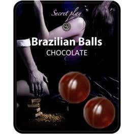 Secret Play Set 2 Balles Brésiliennes Chocolat Aroma 8 Gr